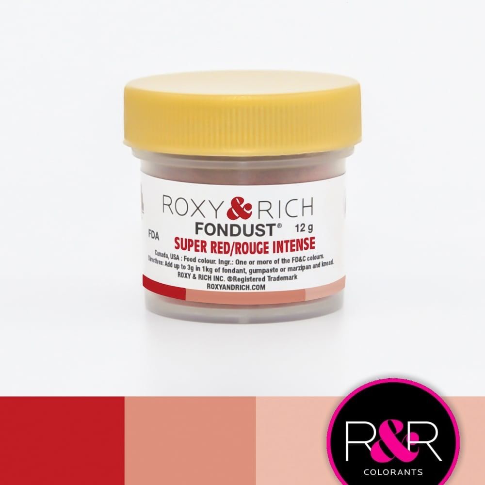 Roxy &amp; Rich Fondust Super Red 4g