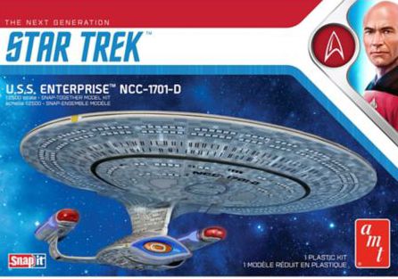 AMT\ERTL 1/2500 Star Trek Enterprise D Snap Kit