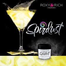 Roxy &amp; Rich Spirdust Edible Cocktail Shimmer Dust Yellow Pearl 1.5g