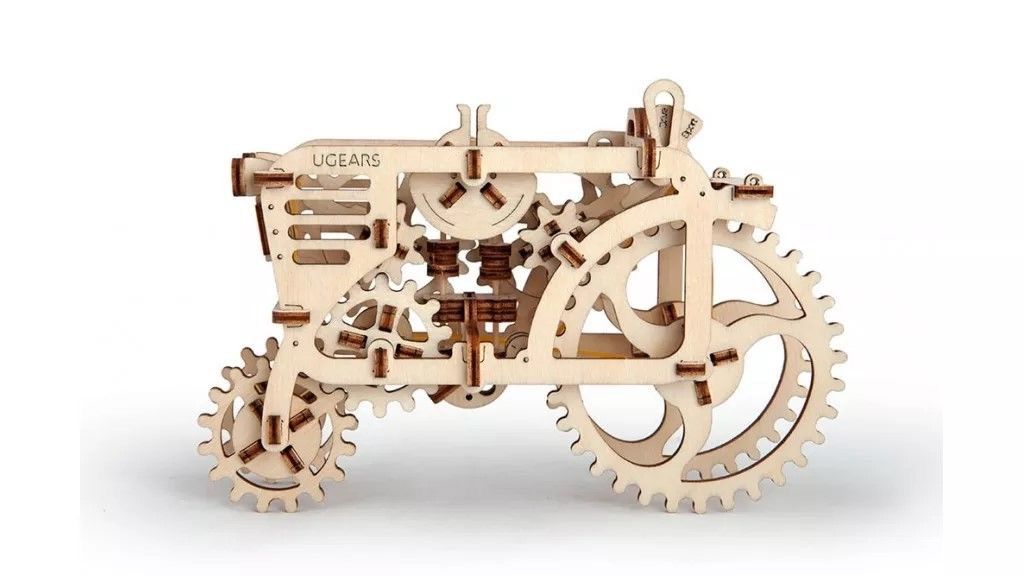 UGears 3D Wooden Puzzle Tractor 97 piece