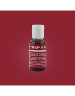 Chefmaster Burgundy Wine Gel 0.7oz