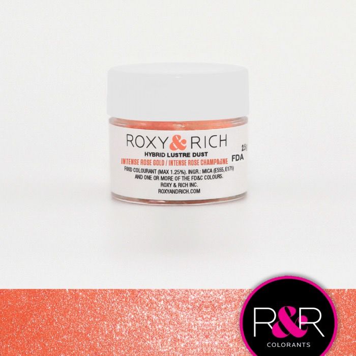 Roxy &amp; Rich Hybrid Lustre Dust Intense Rose Gold 2.5g