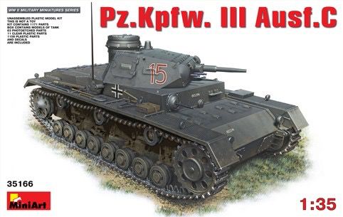 Miniart 1/35 PZKPFW III AUSF C