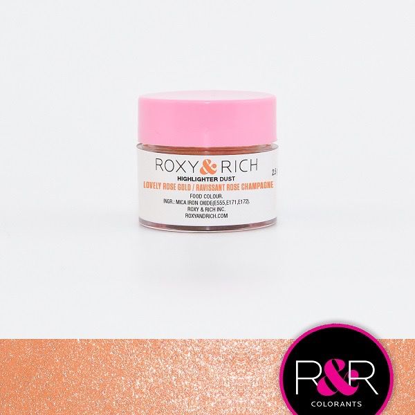 Roxy &amp; Rich Highlighter Dust Lovely Rose Gold 2.5g