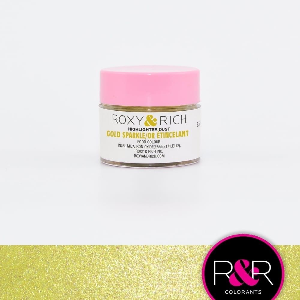 Roxy &amp; Rich Highlighter Dust Gold Sparkle 2.5g