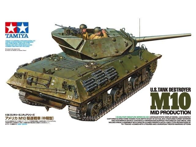Tamiya 1/35 US M10 Tank Destroyer