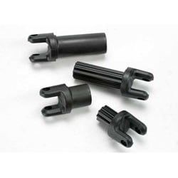 Traxxas Half shafts, center front (internal splined (1)/ external splined (1)/ center rear (internal splined (1)/ external splined (1)) (plastic parts only)