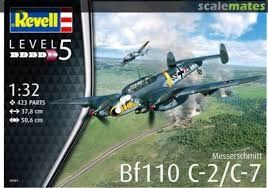 Revell 1/32 Messerchmitt Bf110 C-7