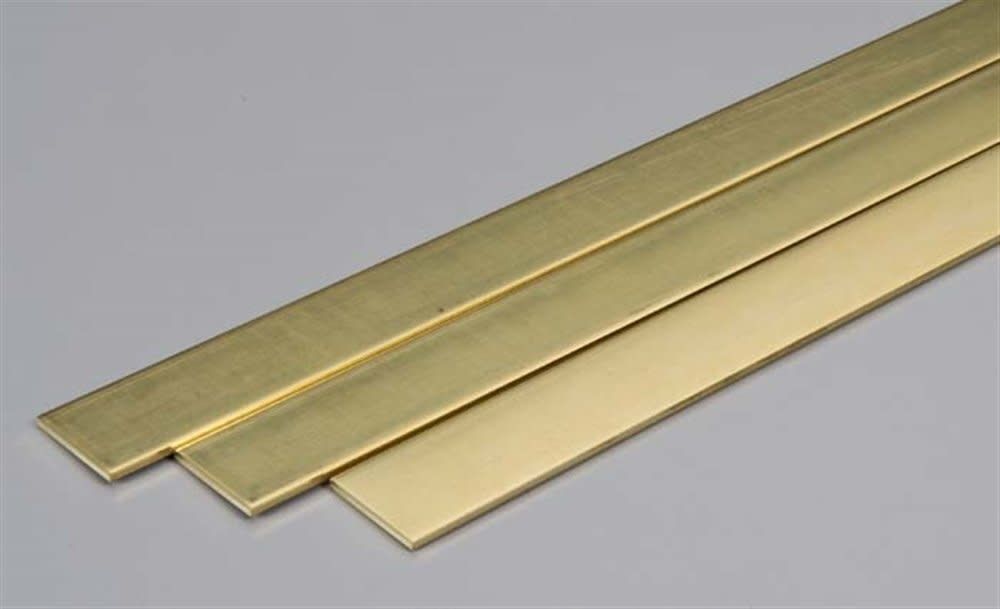 K&amp;S Engineering  Brass Strp .093 X 1 X 36
