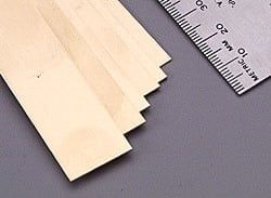 K&amp;S Engineering  BRASS STRIPS 12'' .025 X 3/4