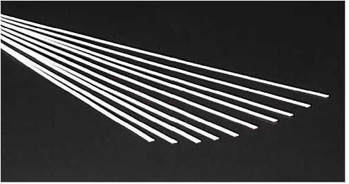 Evergreen Scale Models 0.060x0.375in Polystyrene Strip 9pc