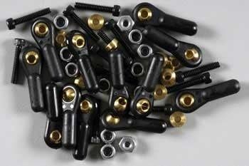 Du Bro 4-40 Heavy Duty Ball Links (12)
