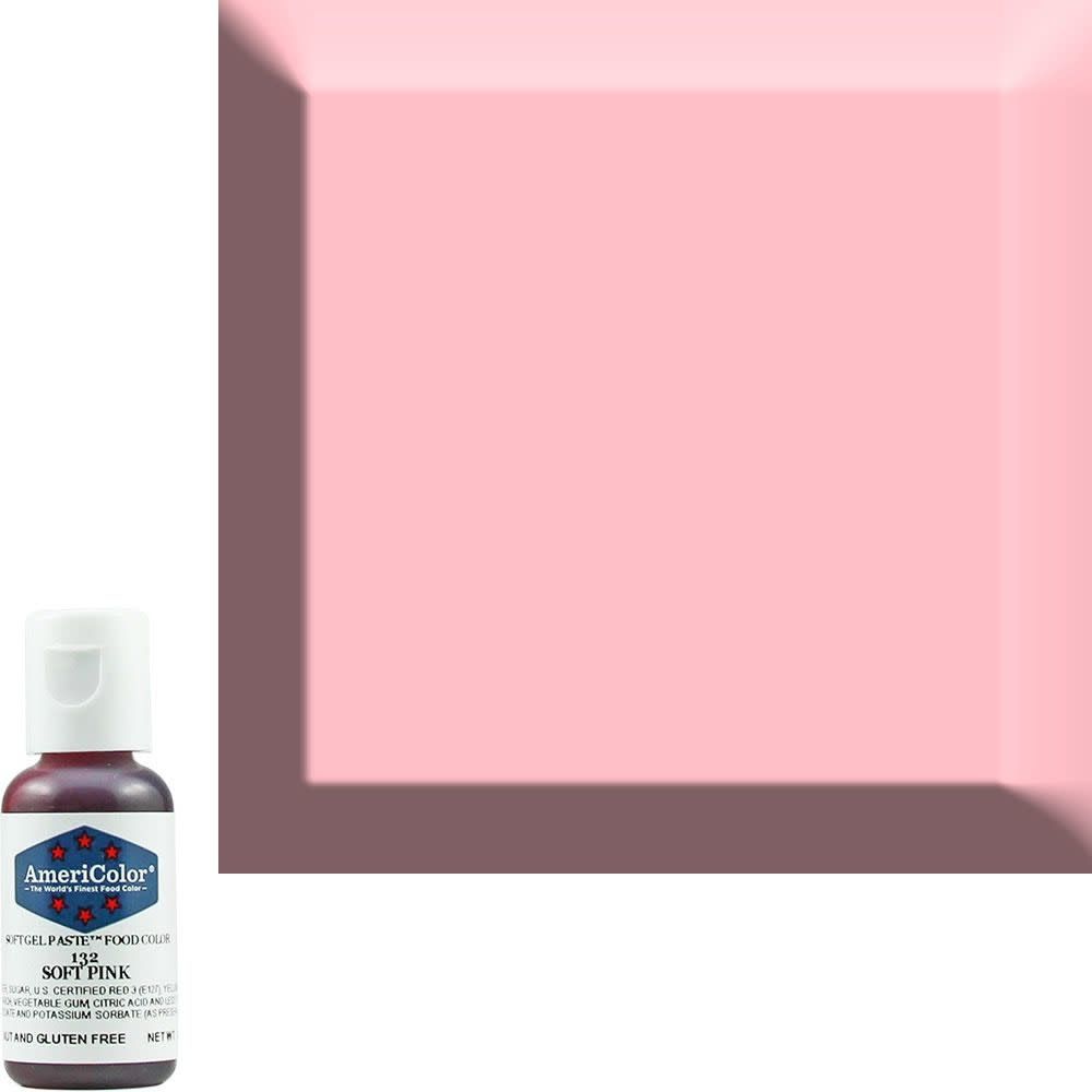 AmeriColor 0.75oz Soft Gel Soft Pink