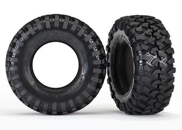 Traxxas 1.9&quot; Canyon Trail S1 Tires 4.6&quot; OD (2)