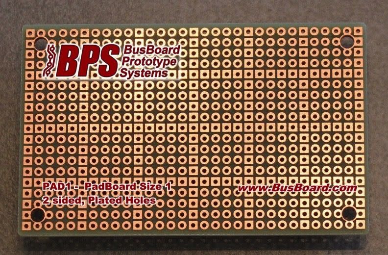 BPS 80x50mmm 2 Side PadBoard