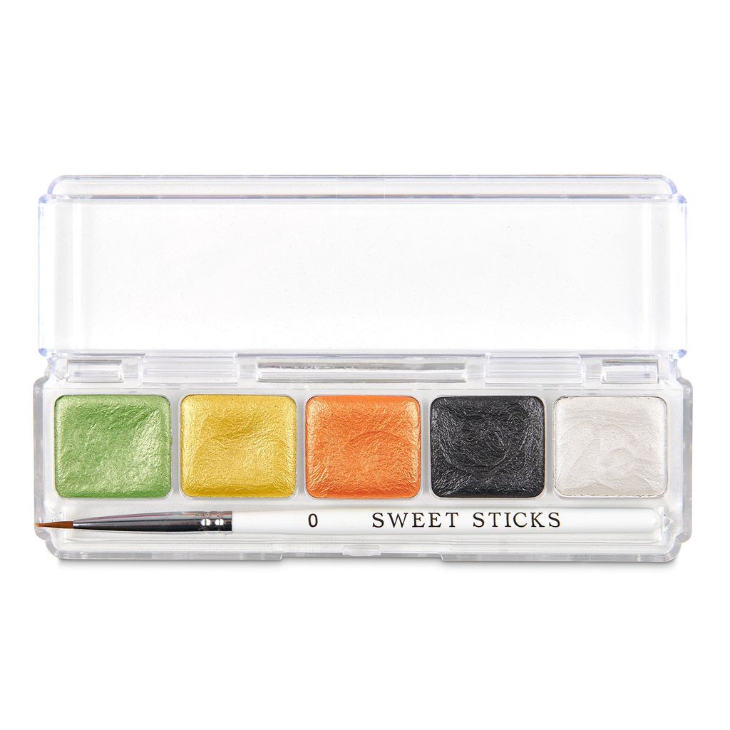 Sweet Sticks Edible Art Paint Mini Metallic Palette Wizard Set