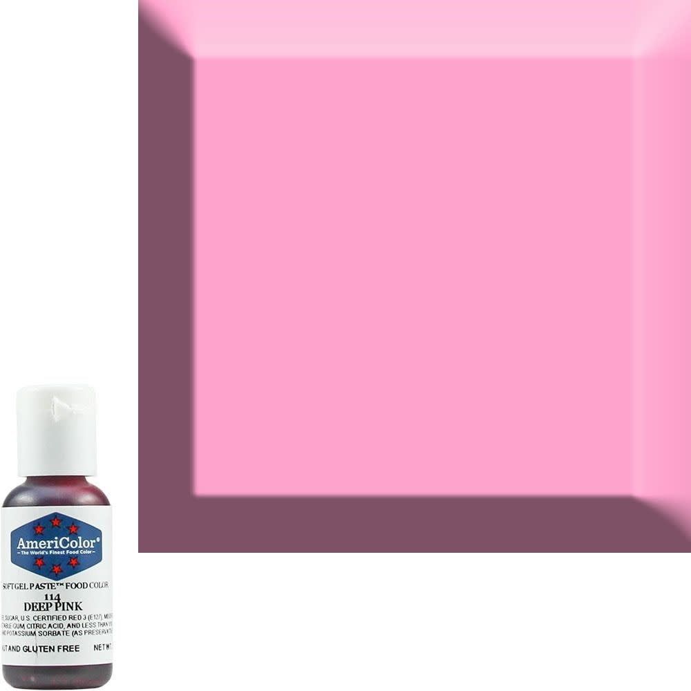 AmeriColor 0.75oz Soft Gel Deep Pink