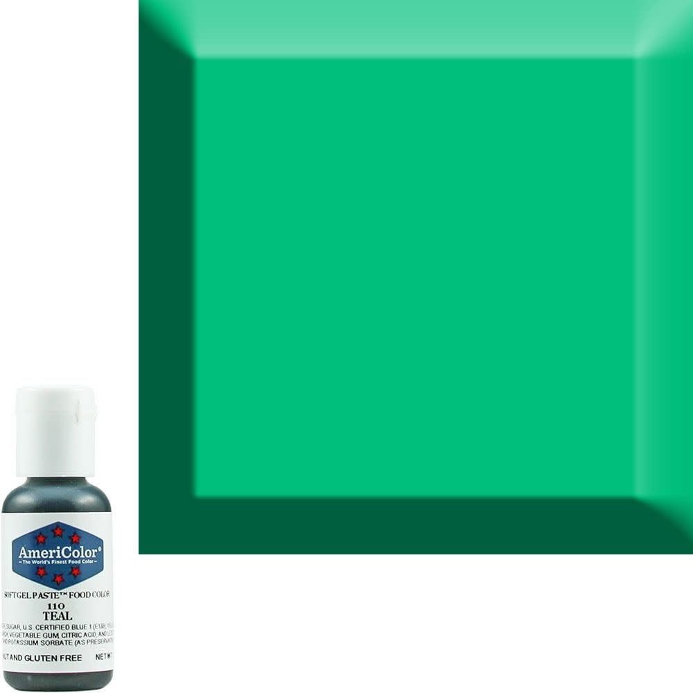 AmeriColor 0.75oz Soft Gel Teal