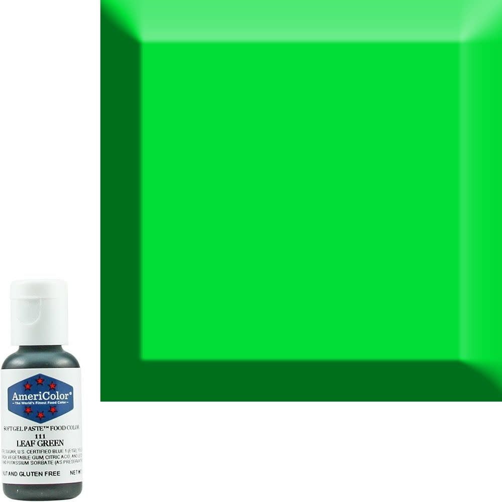 AmeriColor 0.75oz Soft Gel Leaf Green