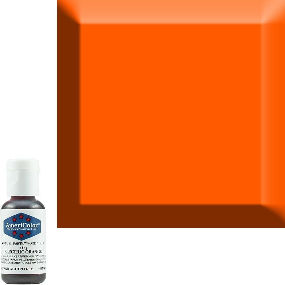 AmeriColor 0.75oz Soft Gel Electric Orange