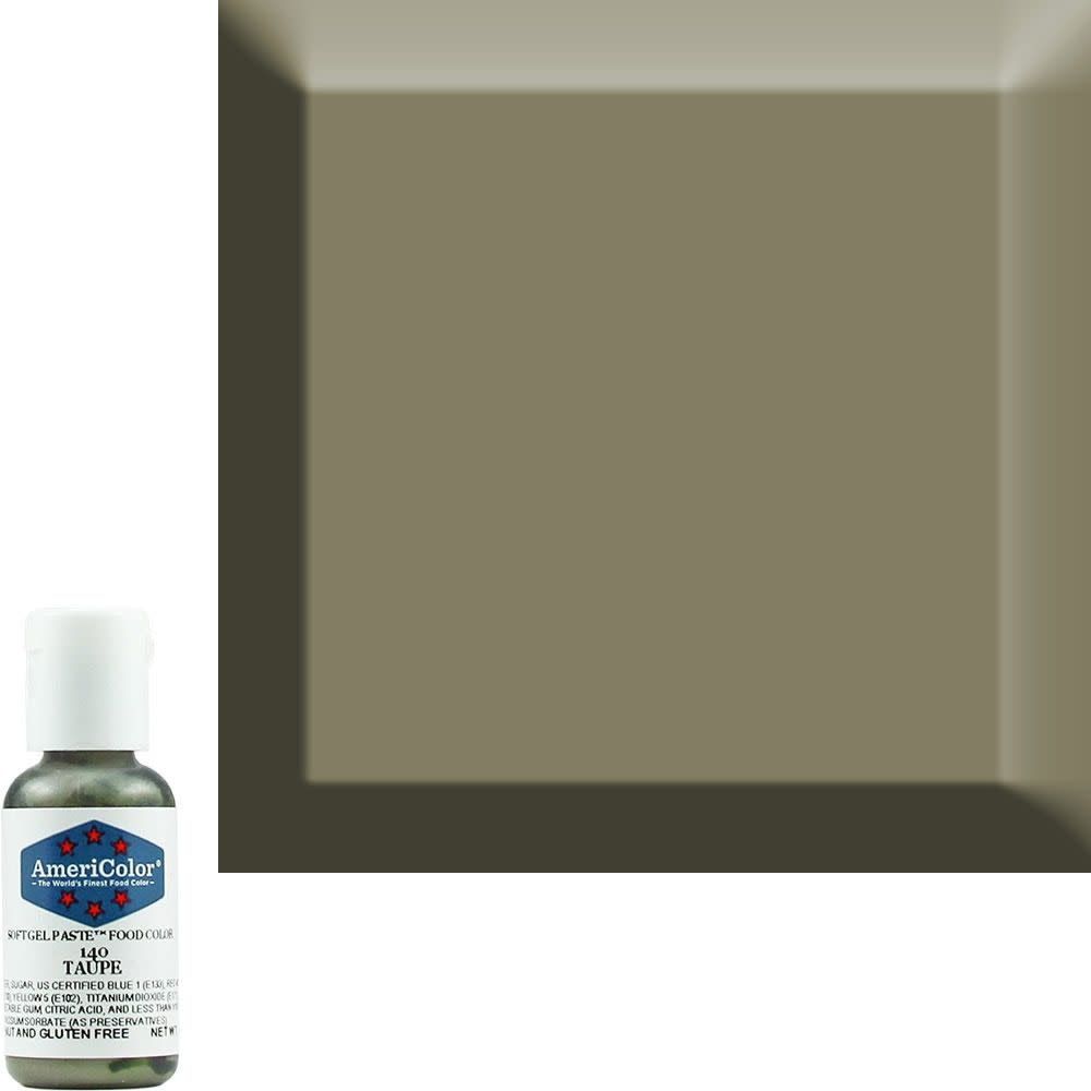 AmeriColor 0.75oz Soft Gel Taupe