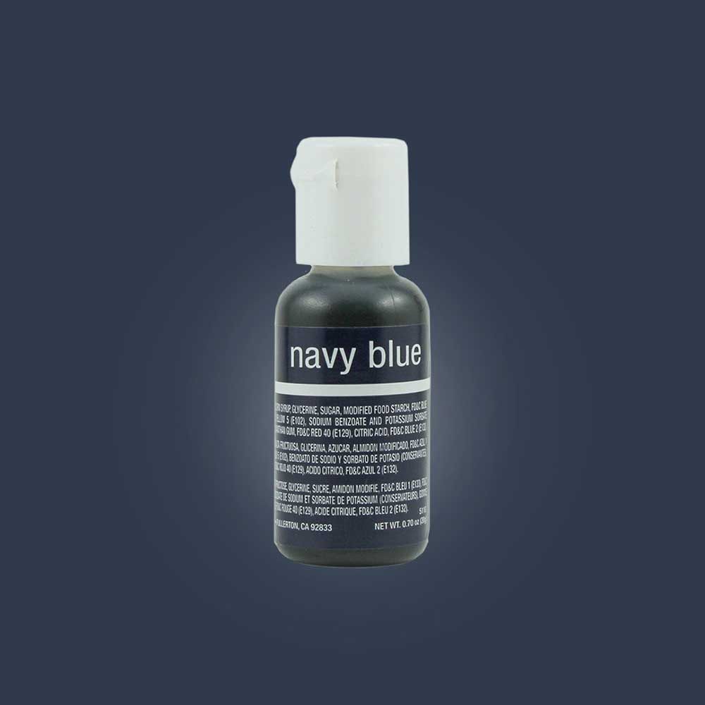 Chefmaster Navy Blue Gel 0.7oz