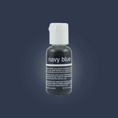 Chefmaster Navy Blue Gel 0.7oz
