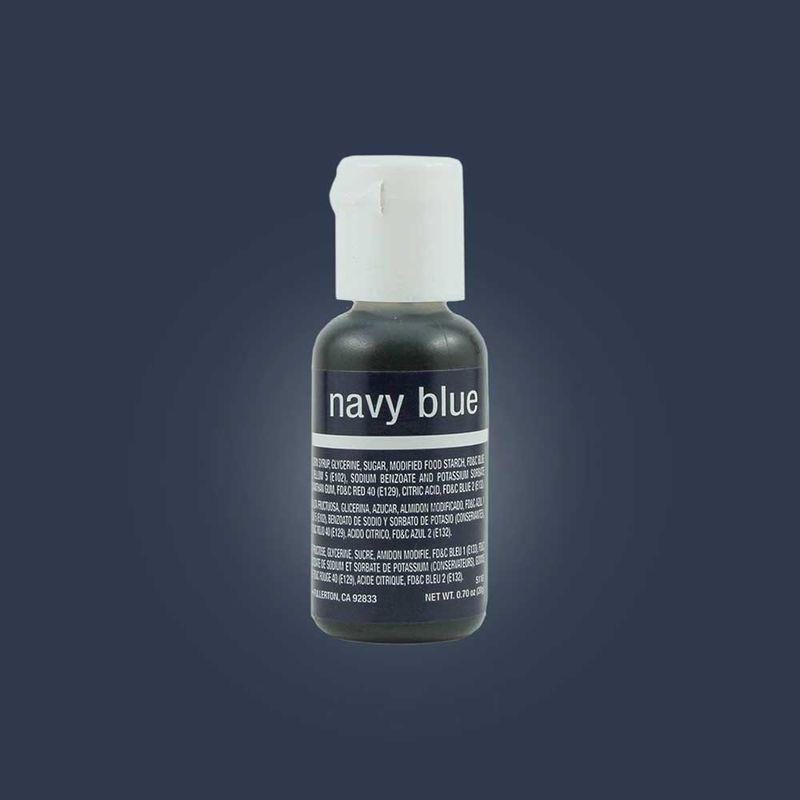 Chefmaster Navy Blue Gel 0.7oz