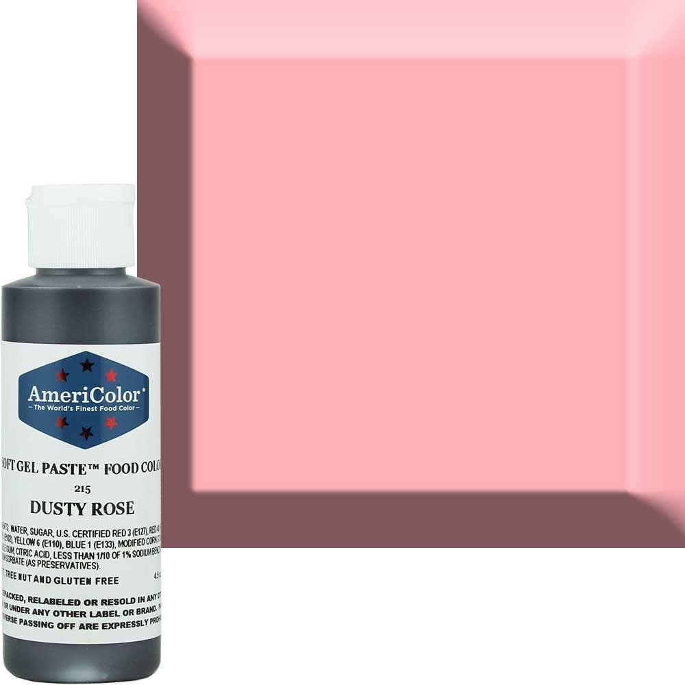 AmeriColor 4.5oz Soft Gel Dusty Rose
