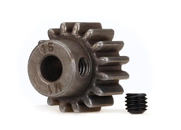 Traxxas Steel Mod 1.0 Pinion Gear 16T w/5mm Bore