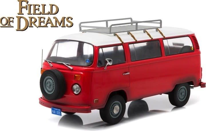 Green Light 1/18 73 VW BUS FIELD OF DREAMS