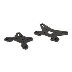 Team Losi Racing Mini 8IGHT Front/Rear Shock Tower Set
