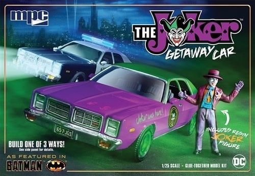 MPC 1/25 '78 Dodge Monaco Joker Getaway Car