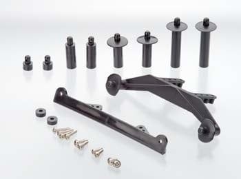 Traxxas Front &amp; Rear Body Mount Set w/Hardware: Slash