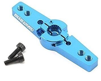 Racers Edge Pro Aluminum Double Sided Air Servo Horn Blue