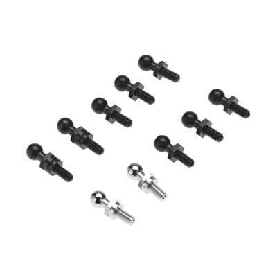 Traxxas Pivot Balls Black/Silver