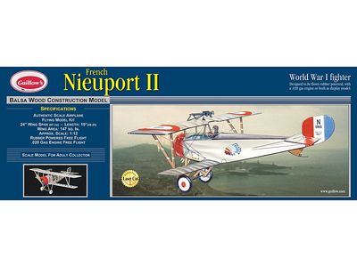 Guillows Nieuport II Laser Cut
