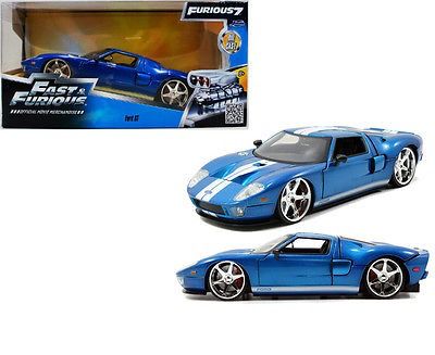 Jada Toys 1/24 "Fast &amp; Furious" 2005 Ford GT - Metallic Blue