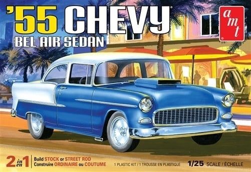 AMT\ERTL 1/25 1955 Chevy Bel Air Sedan