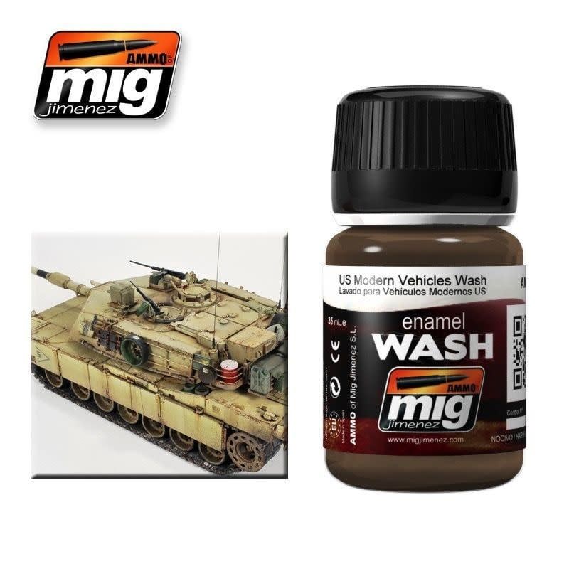 Ammo of MIG US Modern Vehicles Wash 35ml