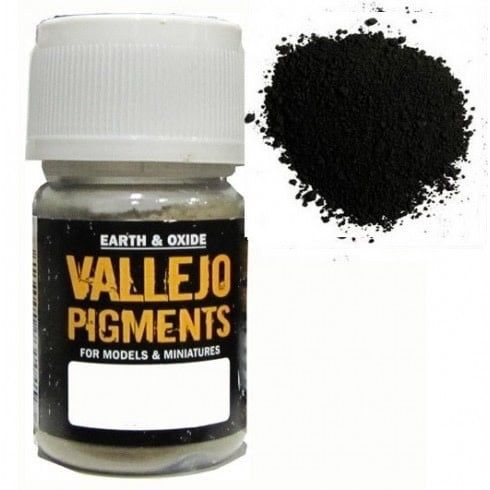 Vallejo Carbon Black Pigment 30ML