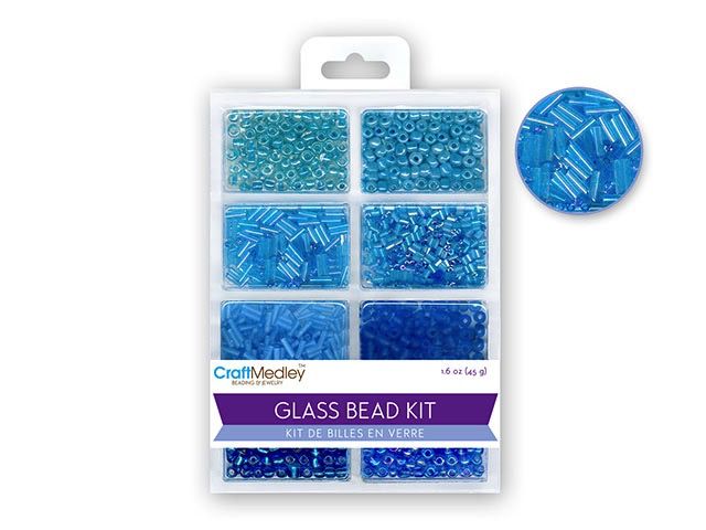 CraftMedley Bead Kit The Blues