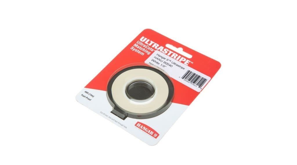 Hangar 9 ULTRASTRIPE, WHITE 1/4â€