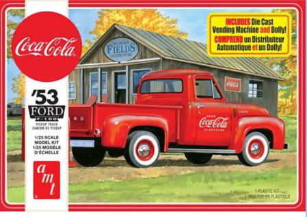 AMT\ERTL 1/25 1953 Ford Pickup- CocaCola