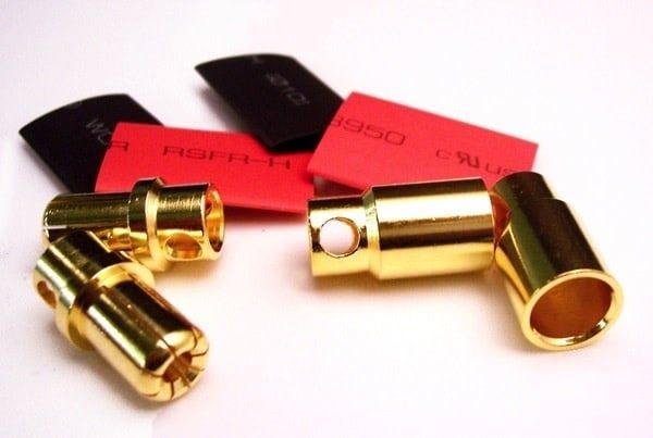 Common Sense R/C 8mm Bullet Connector Pairs 2pc