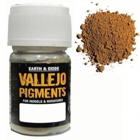 Vallejo Dark Yellow Ocre Pigment 30ml