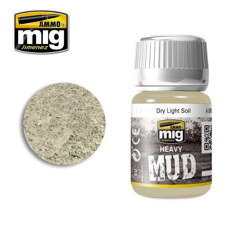 Ammo of MIG HEAVY MUD Dry Light Soil 35ml