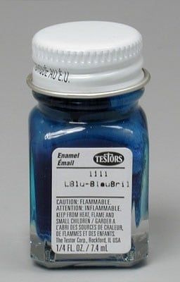 Testors Dark Blue Enamel 1/4oz