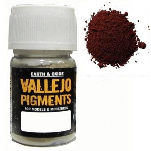 Vallejo Pigments Brown Iron Oxide 30ml