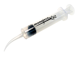 Tyco Healthcare  Monoject #412 Syringe Curved Tip